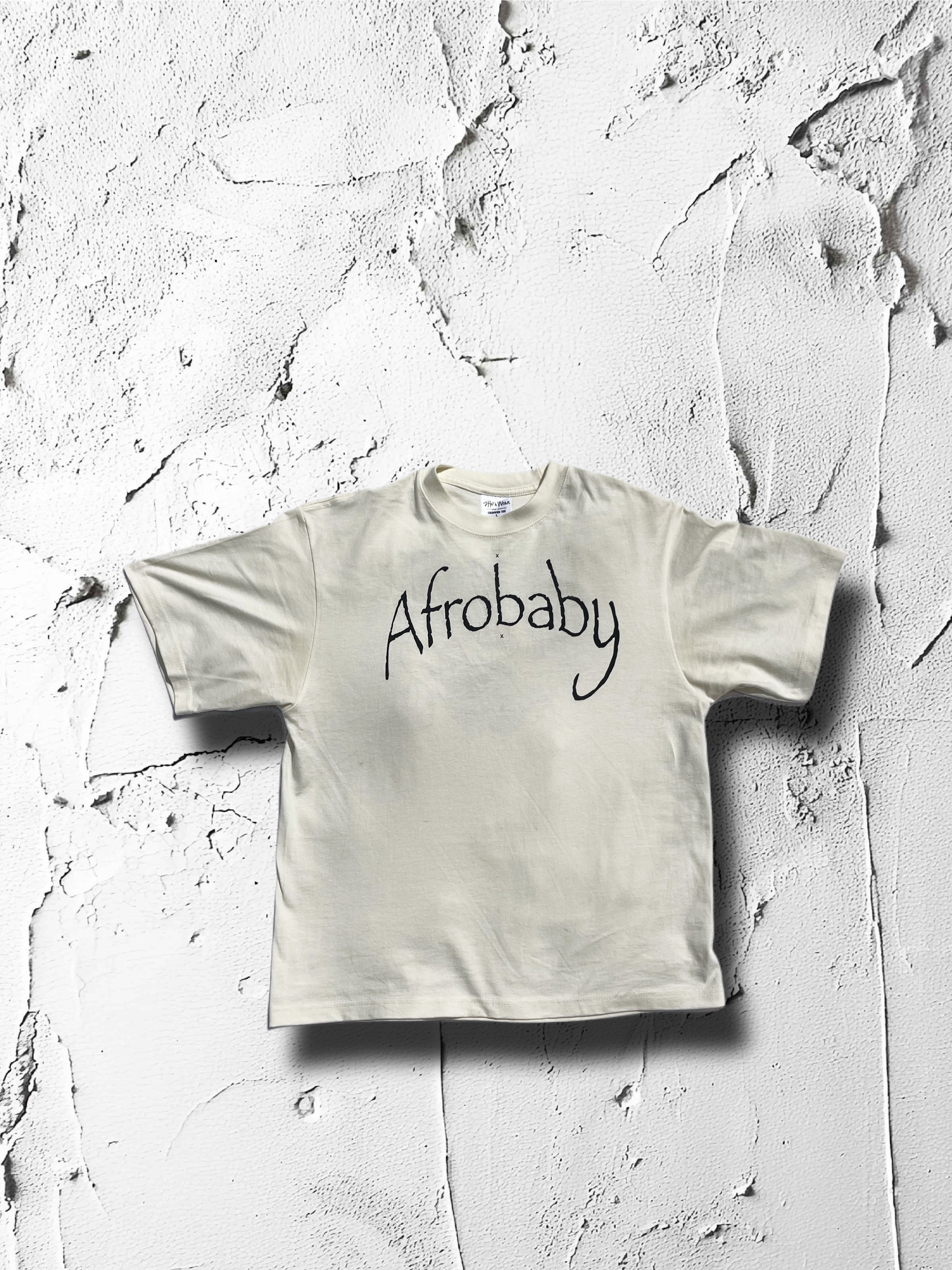 "AfroBaby" Oversized cropped T-Shirt
