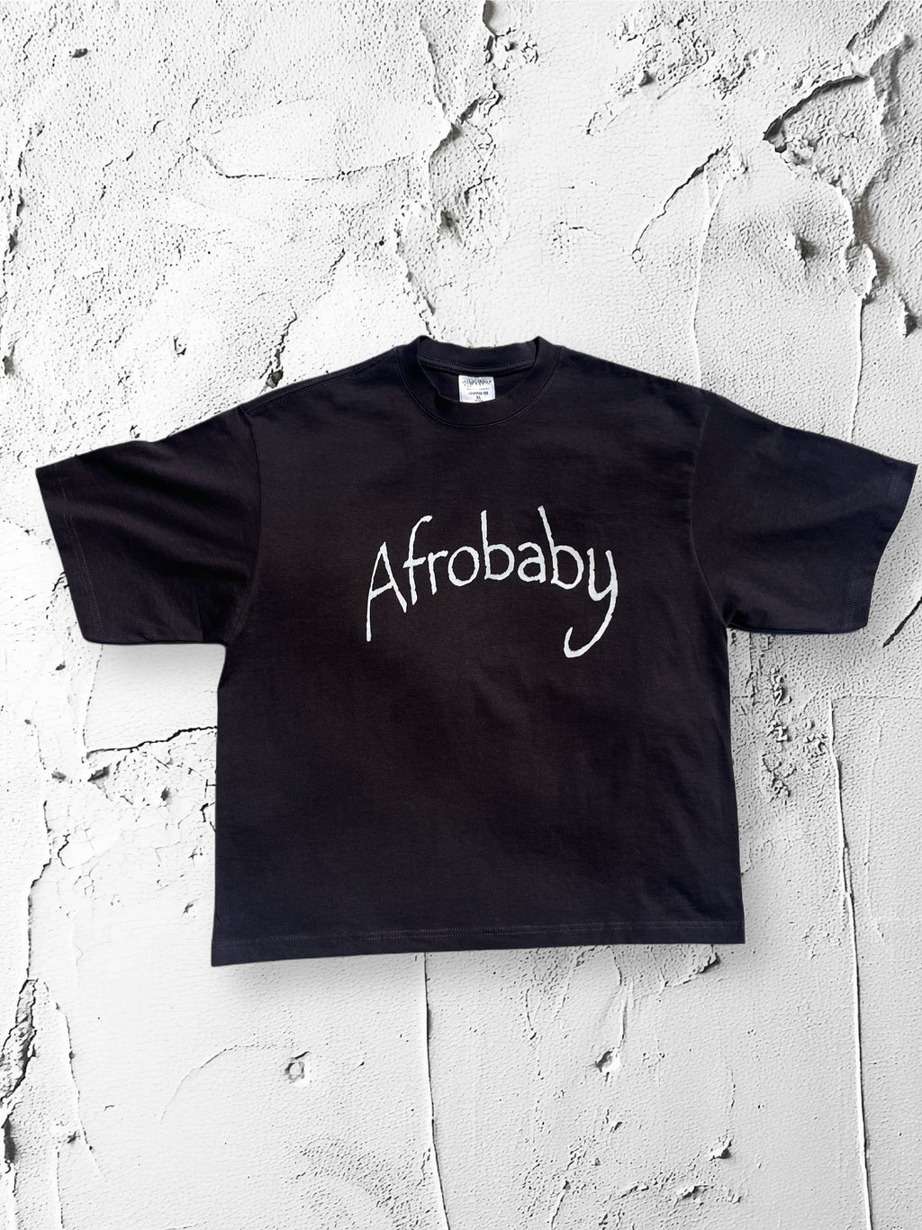 "AfroBaby" Oversized Cropped T-Shirt
