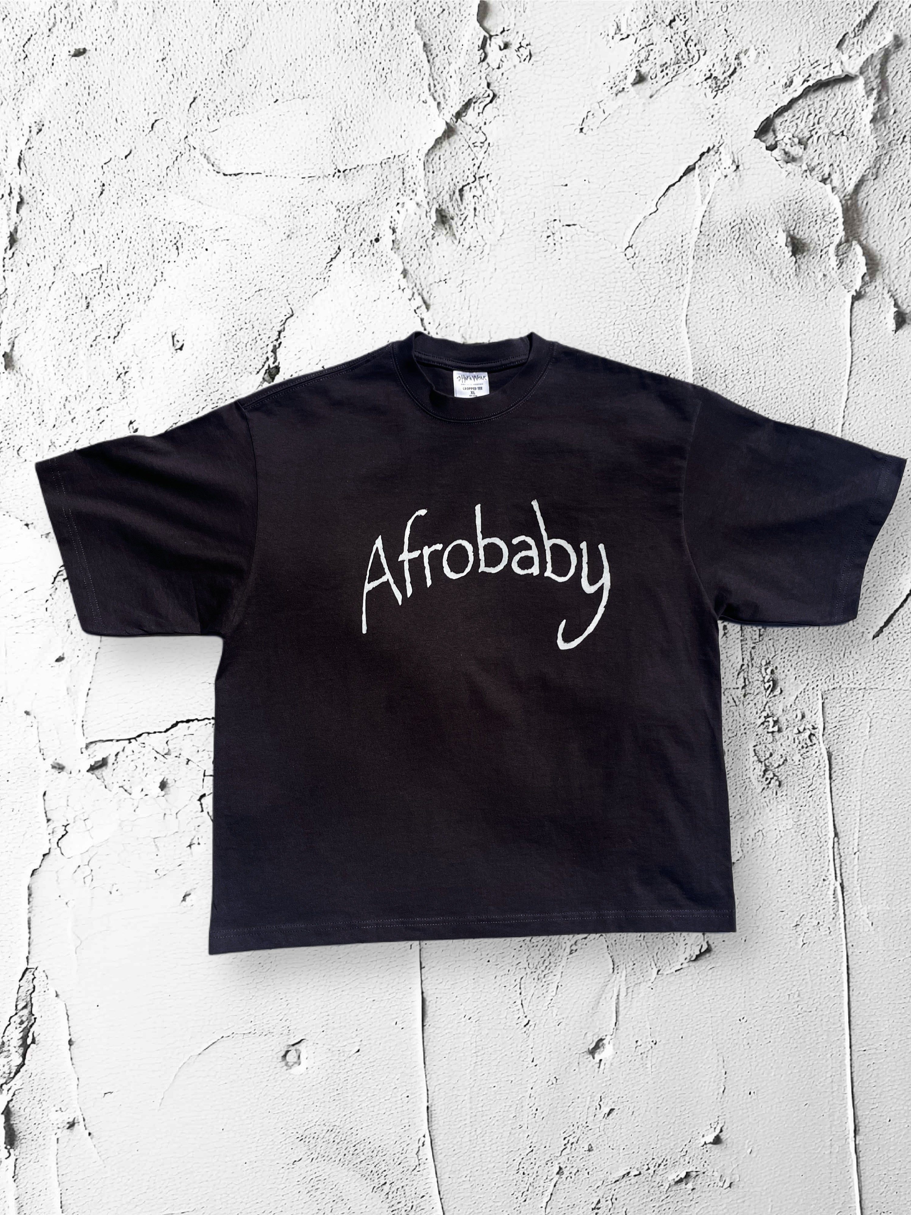 "AfroBaby" Oversized Cropped T-Shirt